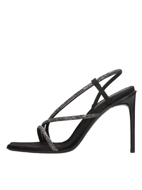 Sandali in raso e strass MAX MARA | STARK 23452635376NERO